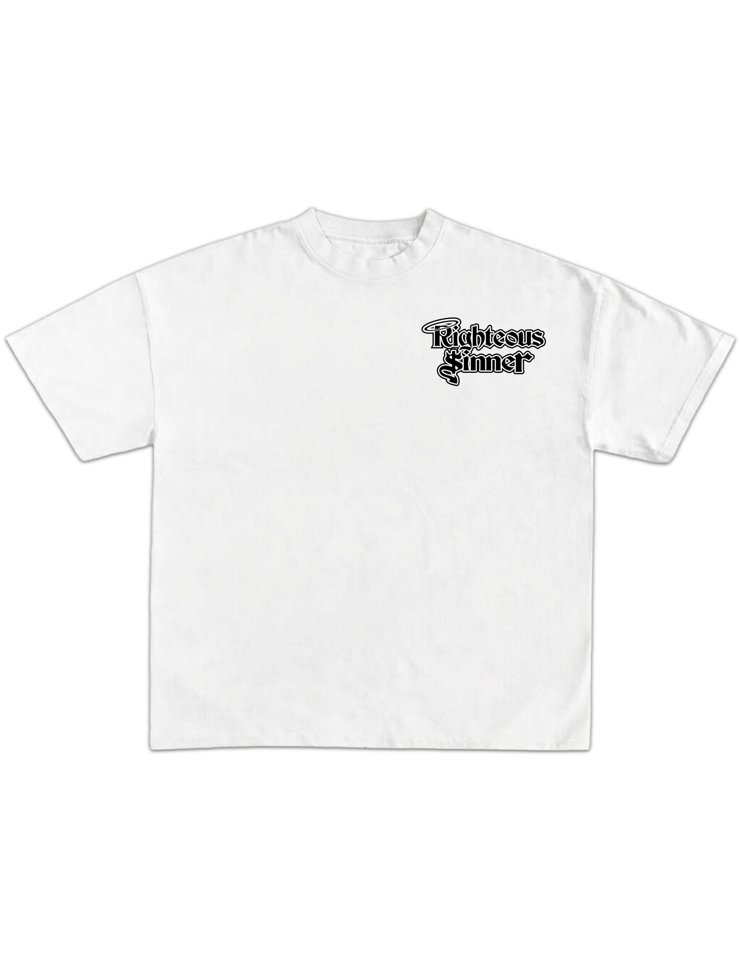Essential Tee White Front
