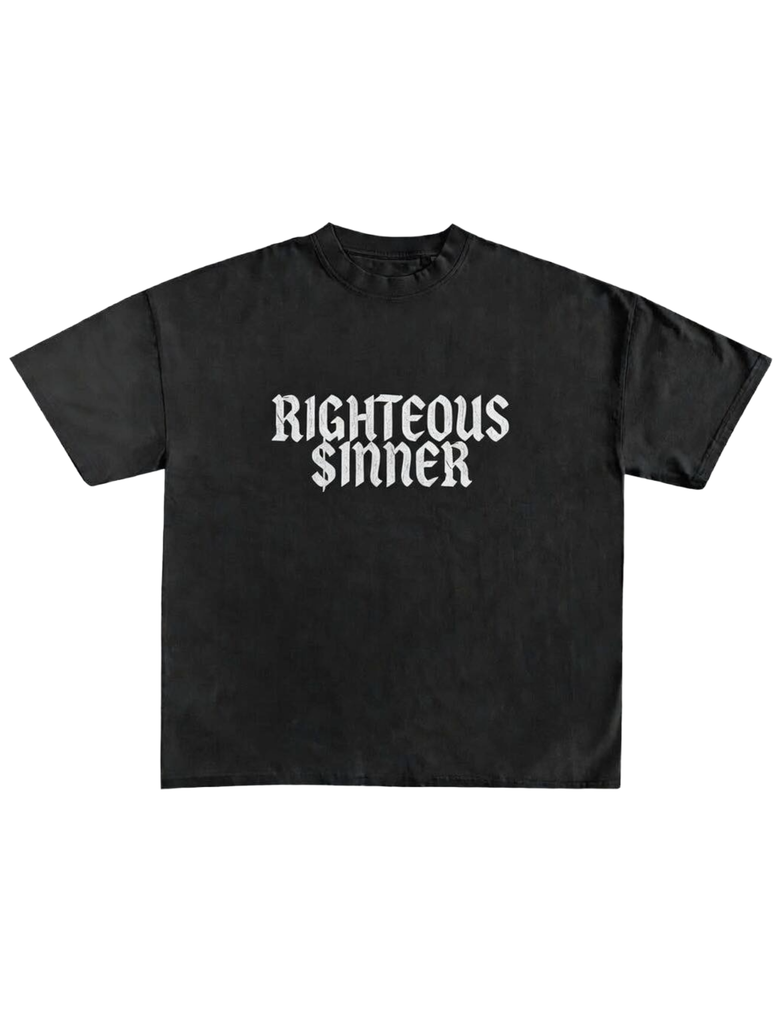 Righteousness Tee Black Front